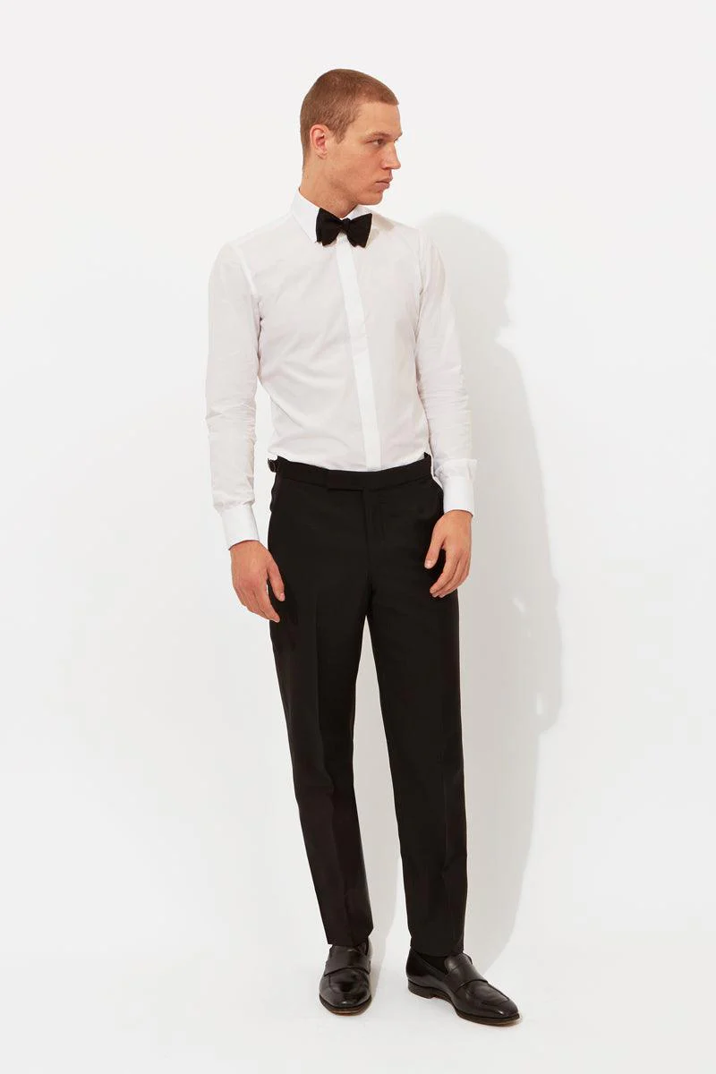 Black Shawl Collar Evening Suit - Image 8