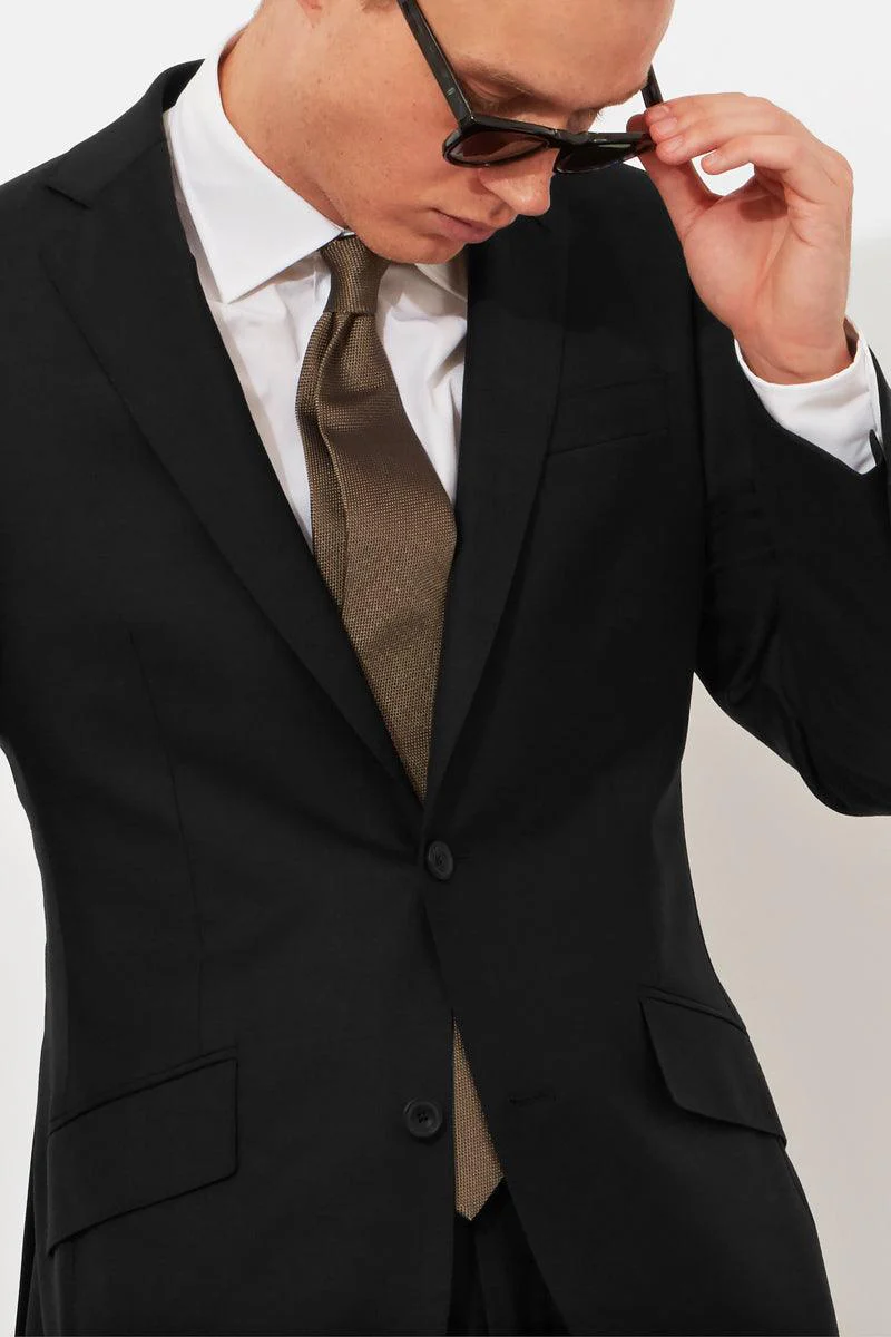 Black Twill Suit - Image 3