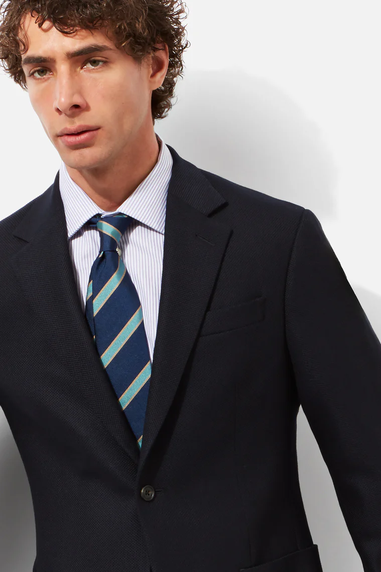 Chapman Blazer - Navy Wool Blend - Image 3