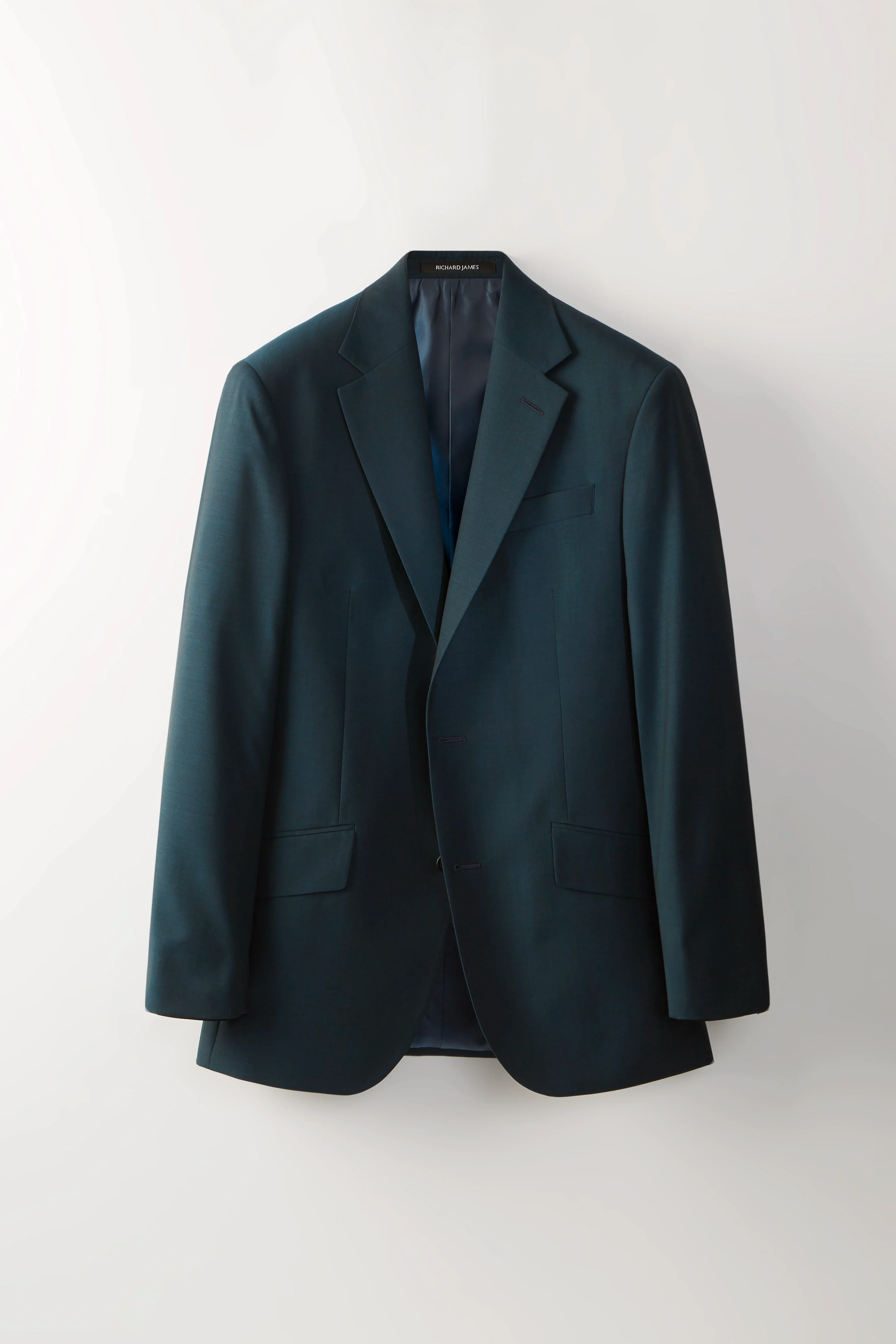 Chapman Suit – Dark Teal Wool & Mohair