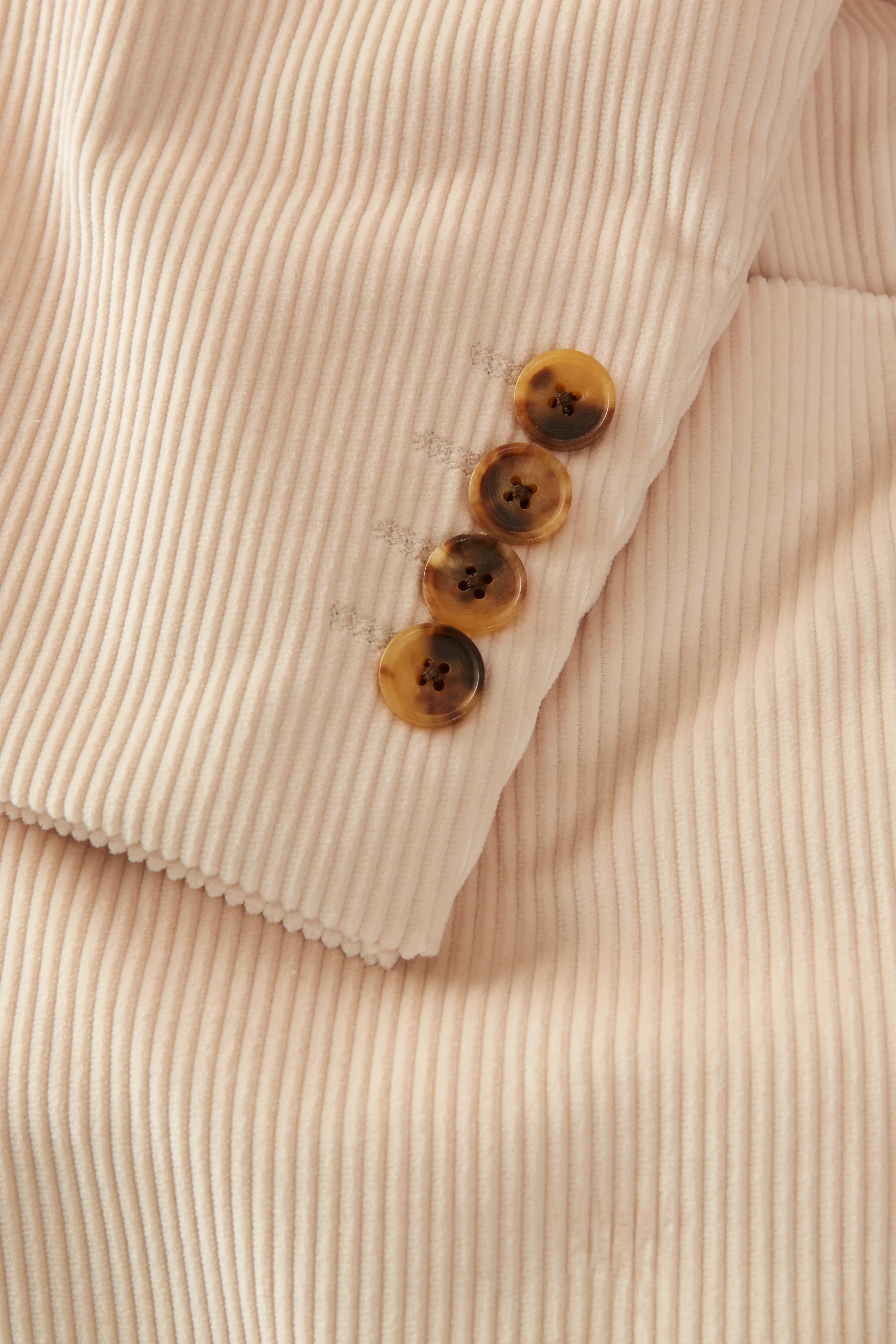 Chapman Jacket – Ivory Cotton Needlecord - Image 2