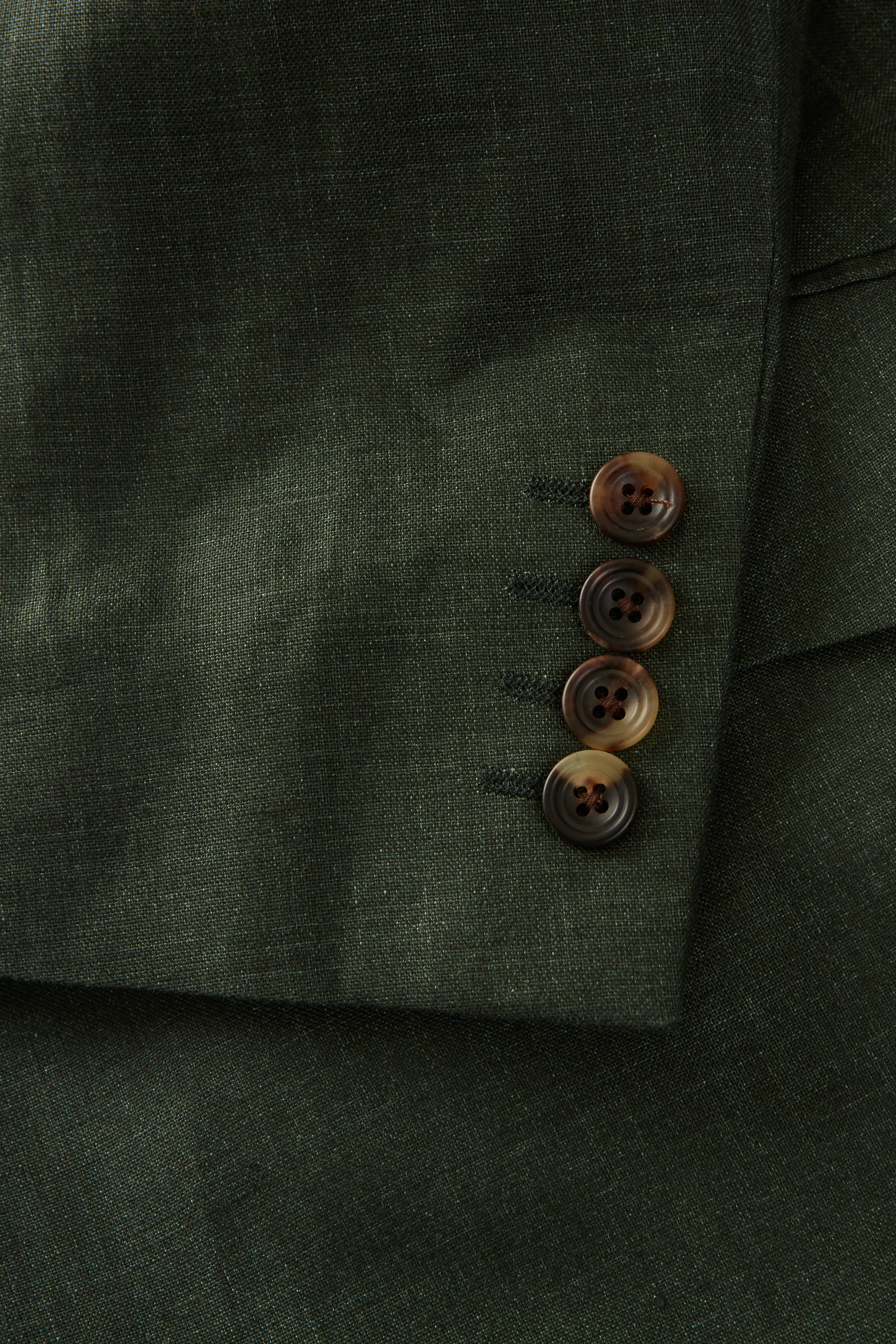 Chapman Jacket – Palm Green Linen - Image 2
