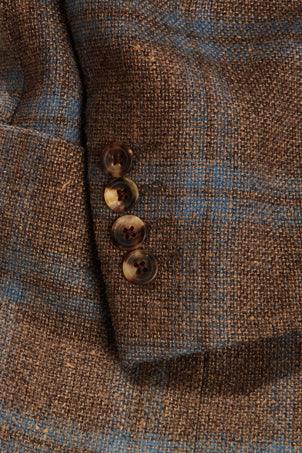 Chapman Jacket - Check Wool and Silk Blend Jacket - Image 5