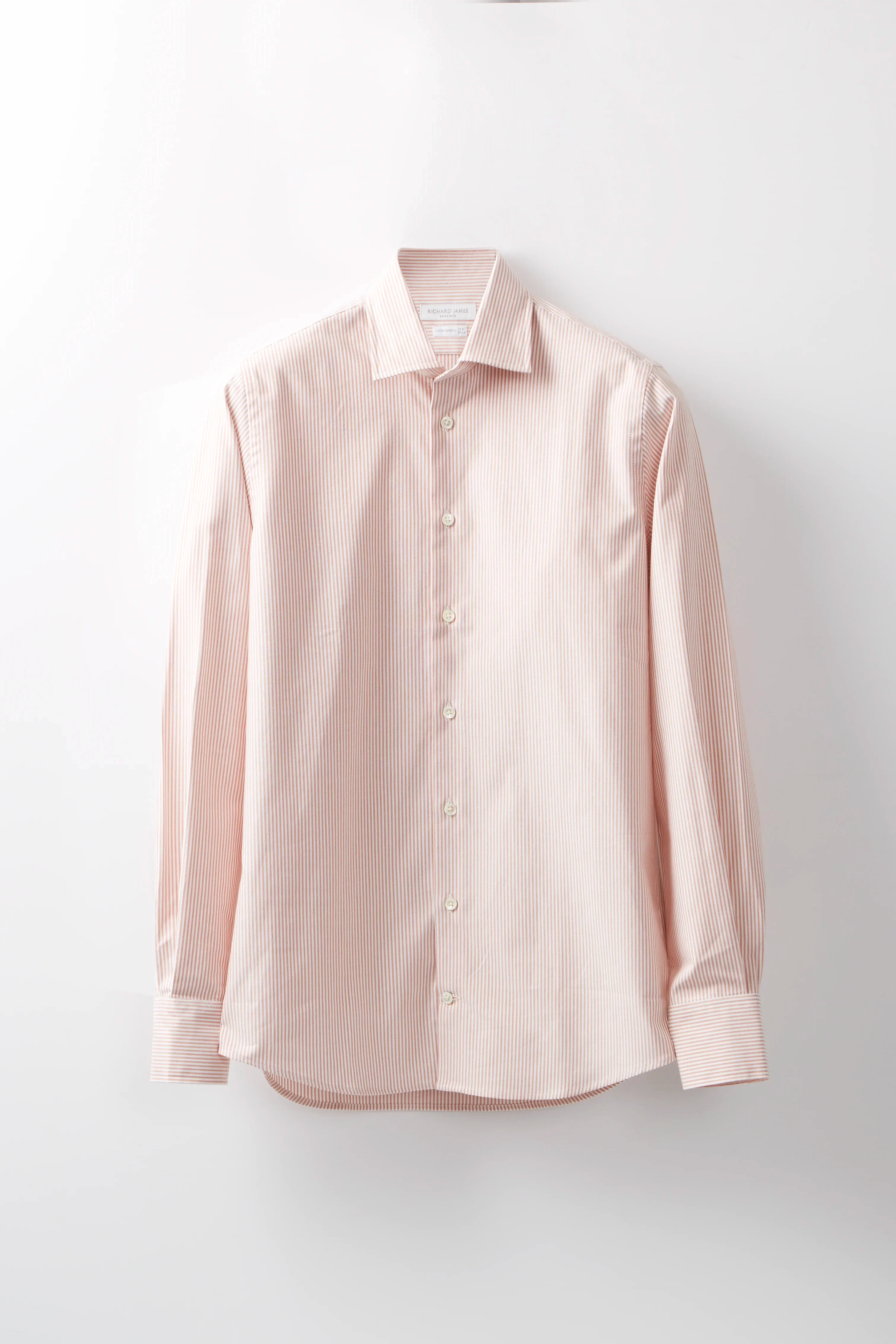Contemporary Shirt – Rust Bengal Stripe