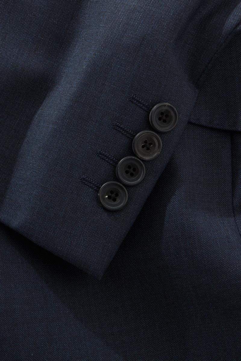 Dark Blue Sharkskin Suit - Image 4