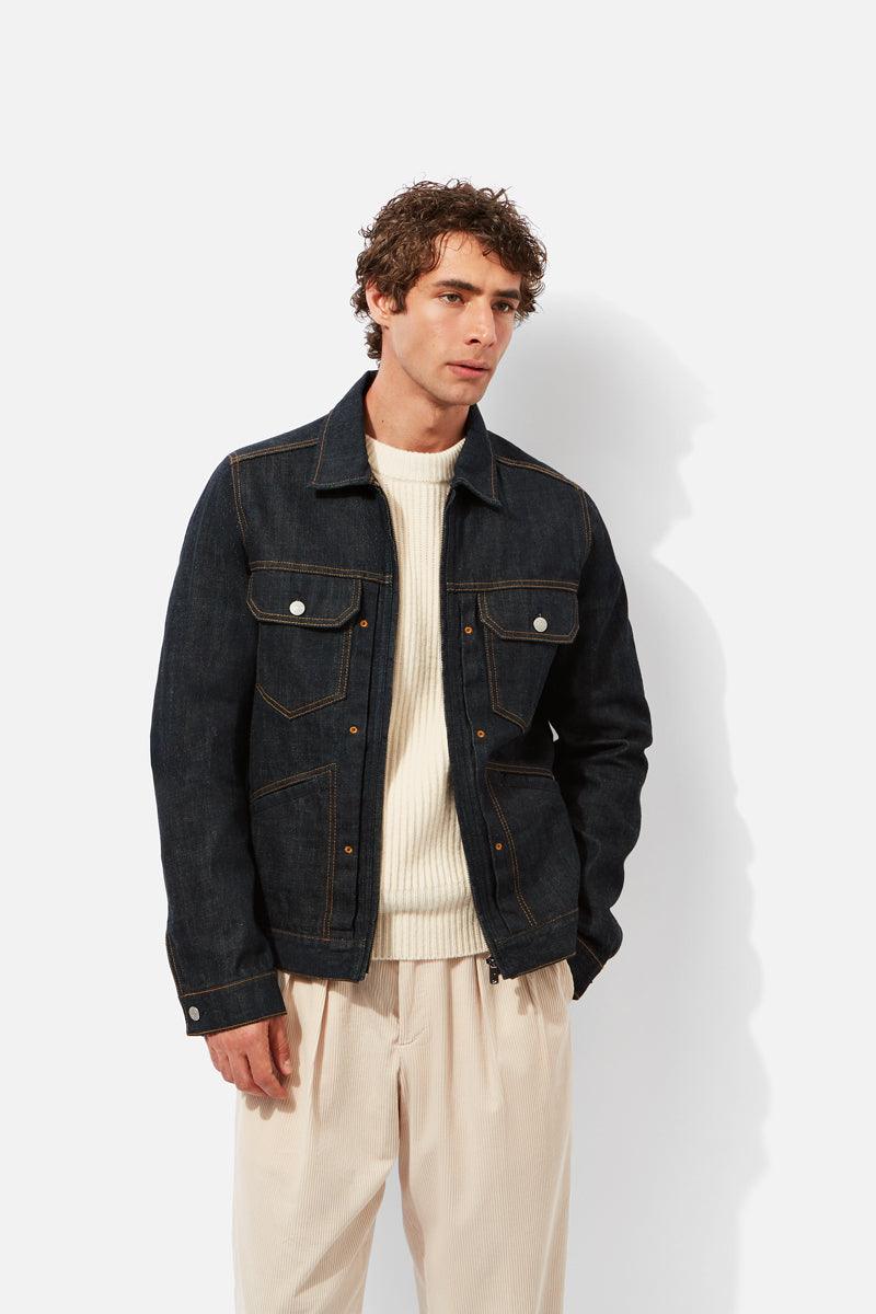 Denim Jacket - Indigo Japanese Selvedge Denim