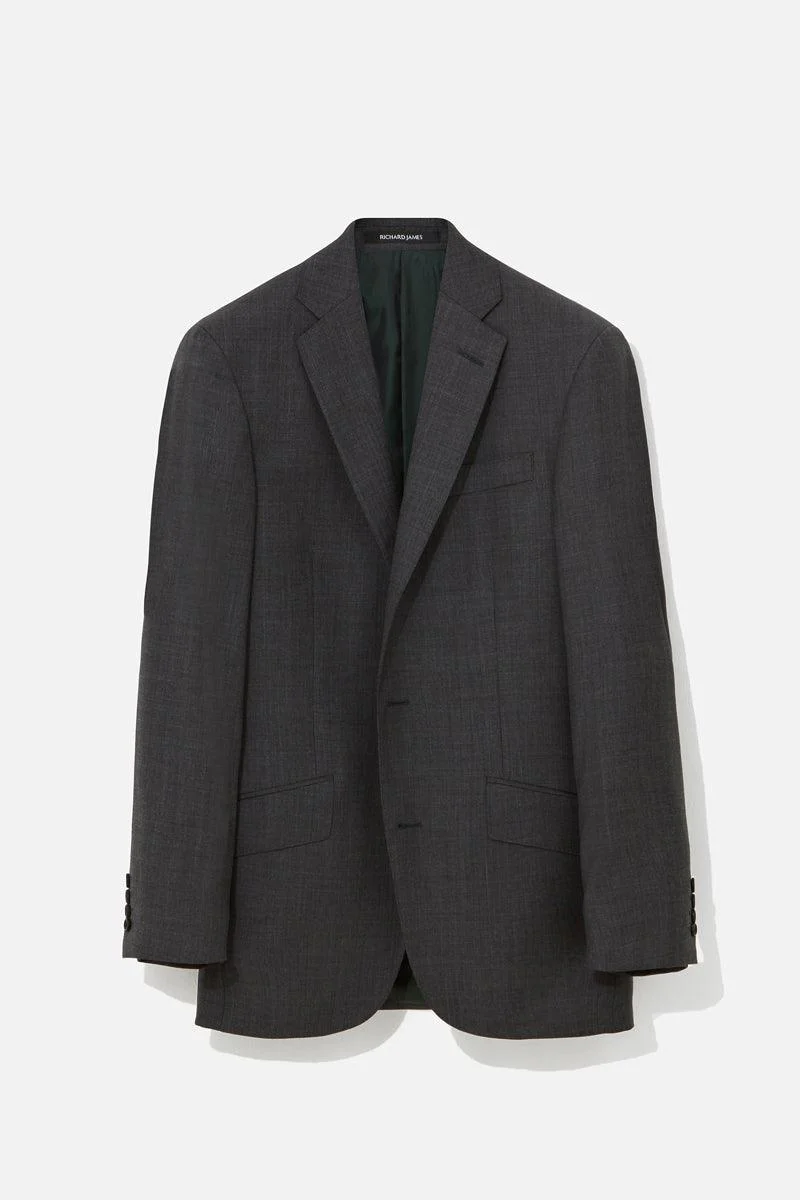 Grey Sharkskin Suit - Image 6