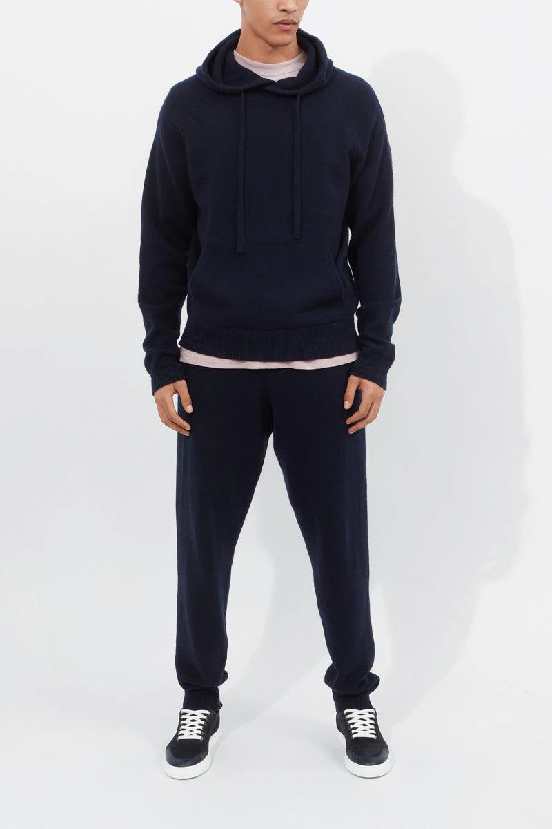 Hoodie in Recycled Cashmere