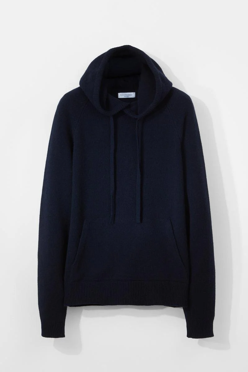 Hoodie in Recycled Cashmere - Image 2