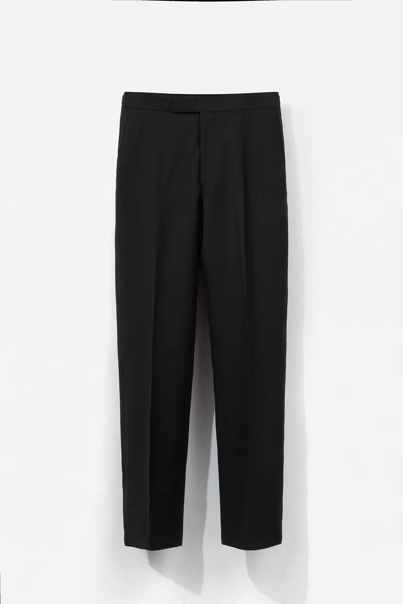 Ivory Shawl Lapel Evening Suit - Image 5