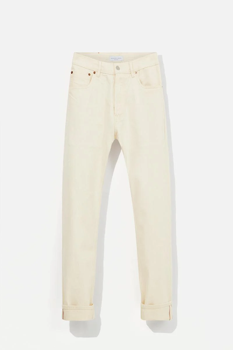 Off White Selvedge Jeans