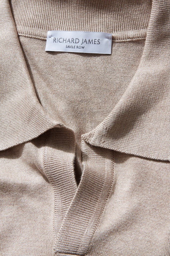 Polo Shirt – Sand Silk - Image 4