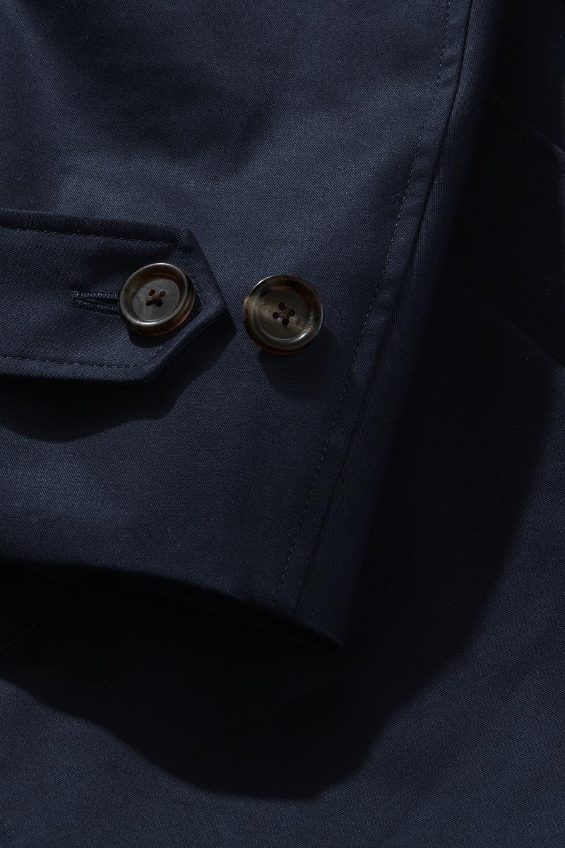 Raincoat - Navy Cotton & PL - Image 5