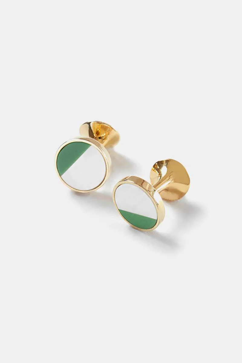 Split Disc Cufflinks - Image 2