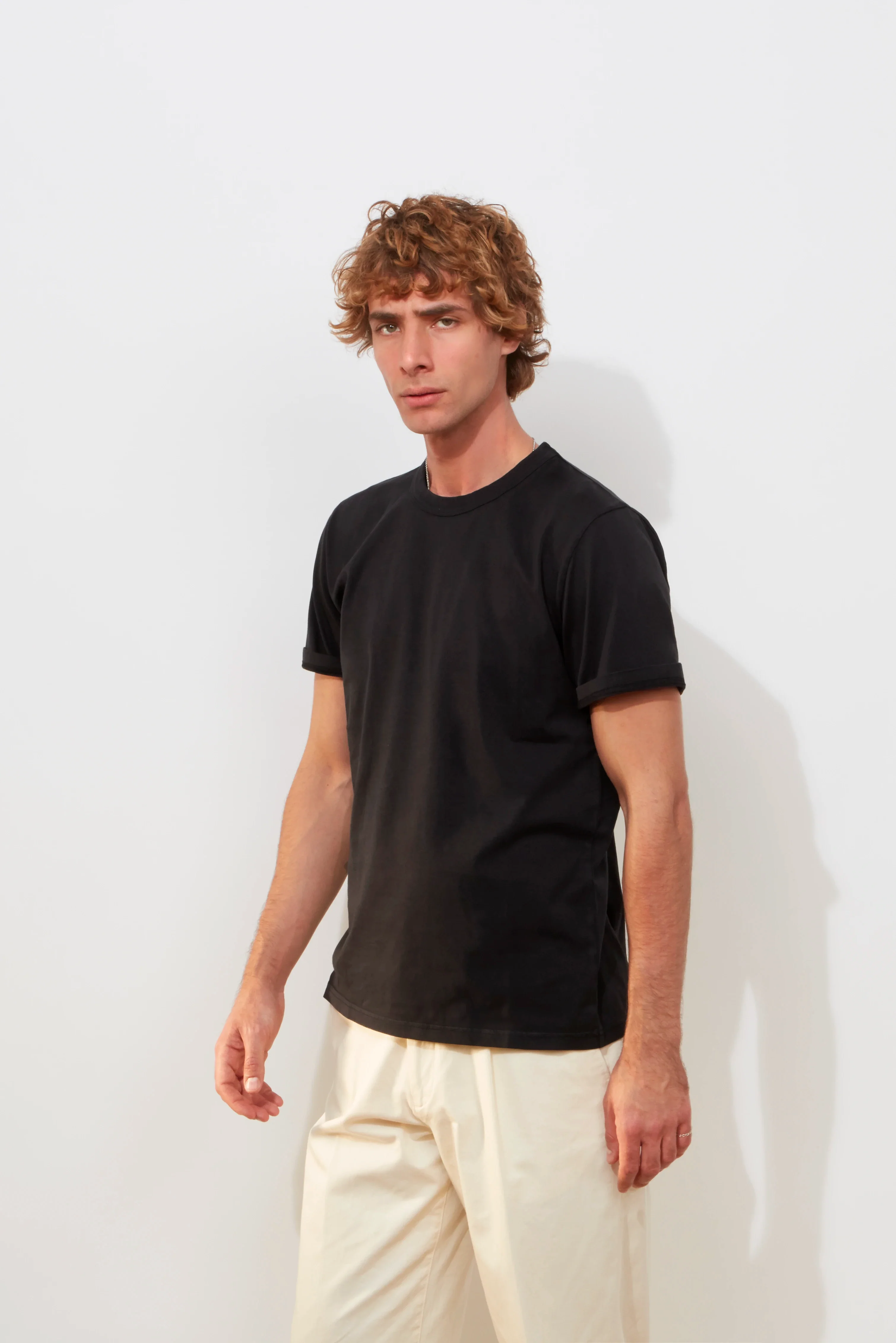 T-Shirt – Black Cotton