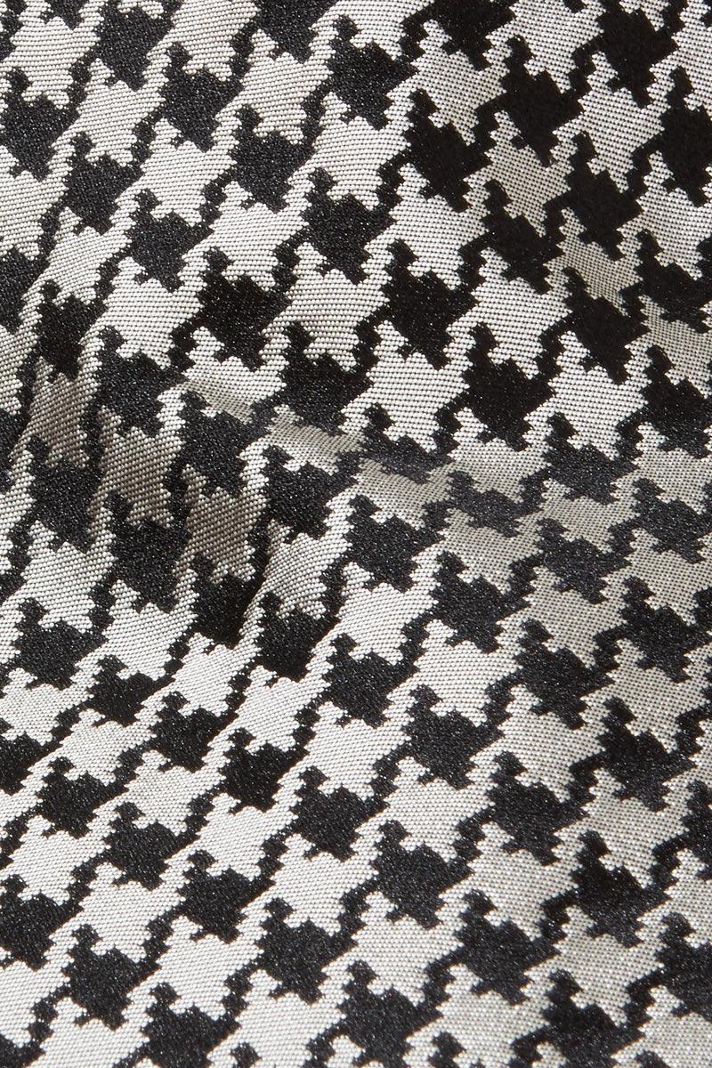 TIE – BLACK & WHITE HOUNDSTOOTH - Image 2