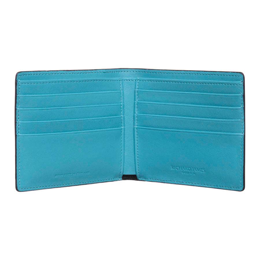 Two-Tone Wallet in Calf Leather - Image 2